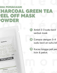 Free Sample - Charcoal Green Tea Peel-Off Mask Powder