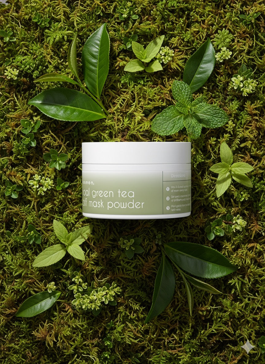 Green Tea Peel Off Mask Combo – Natural & Jimat