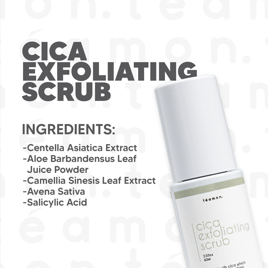 TEAMON Cica Exfoliating Scrub 60ml