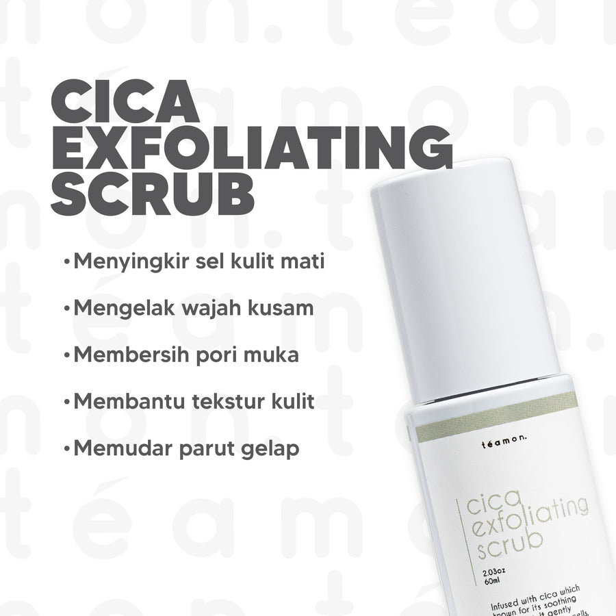TEAMON Cica Exfoliating Scrub 60ml