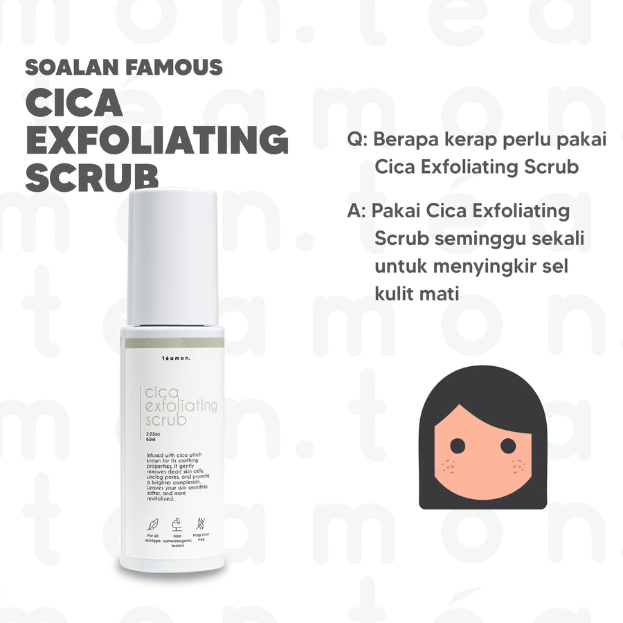 TEAMON Cica Exfoliating Scrub 60ml