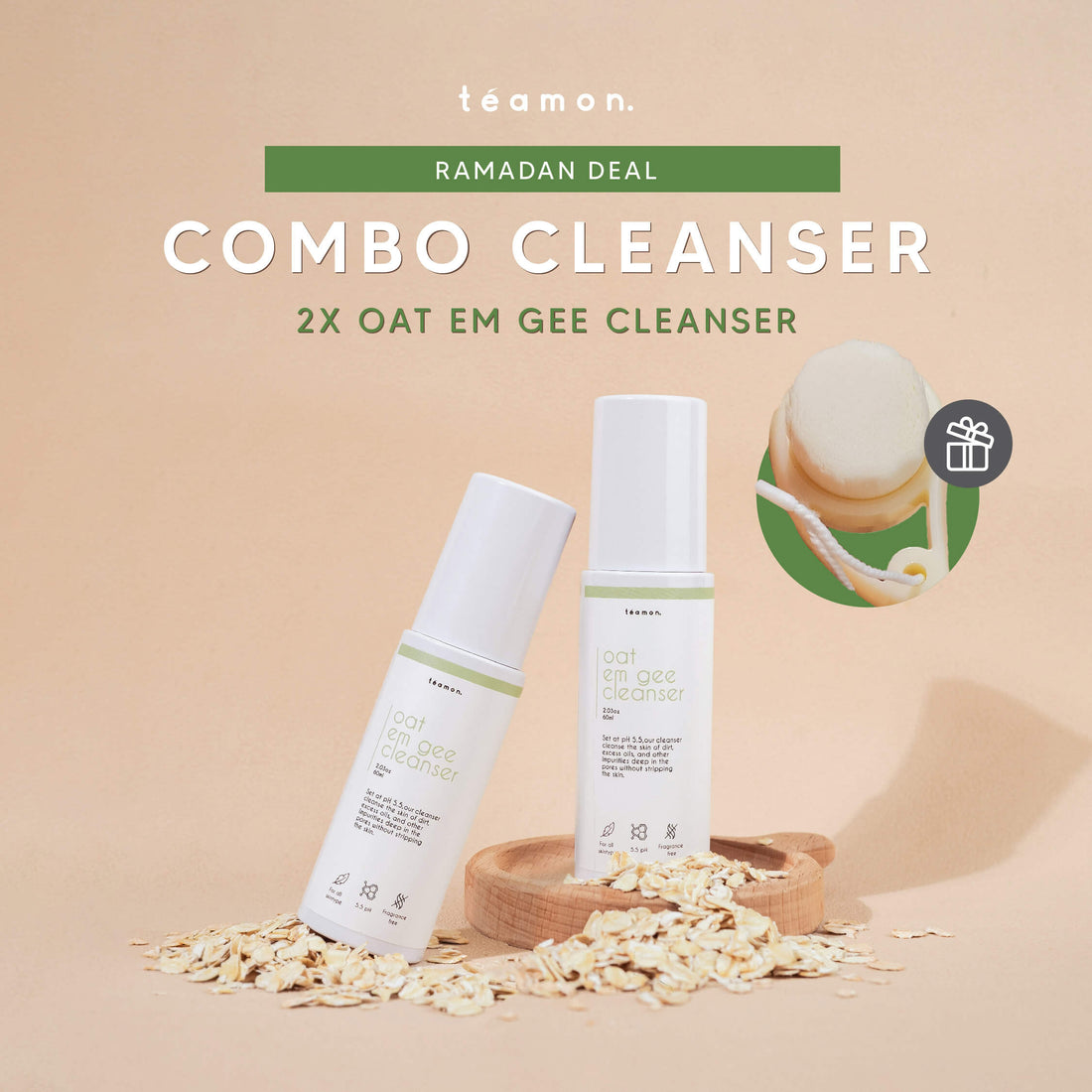 Combo Cleanser - Oat Em Gee Cleanser