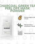 Free Sample - Charcoal Green Tea Peel-Off Mask Powder