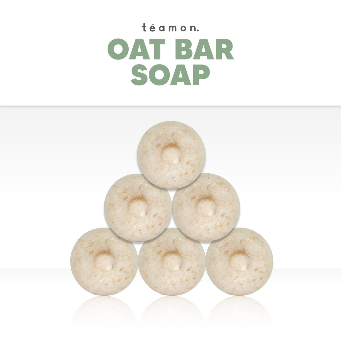 Teamon oat bar soap