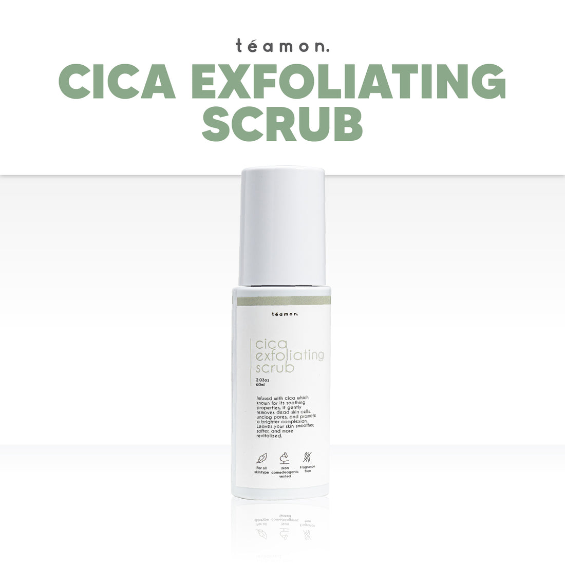 Teamon Cica Exfoliating Scrub