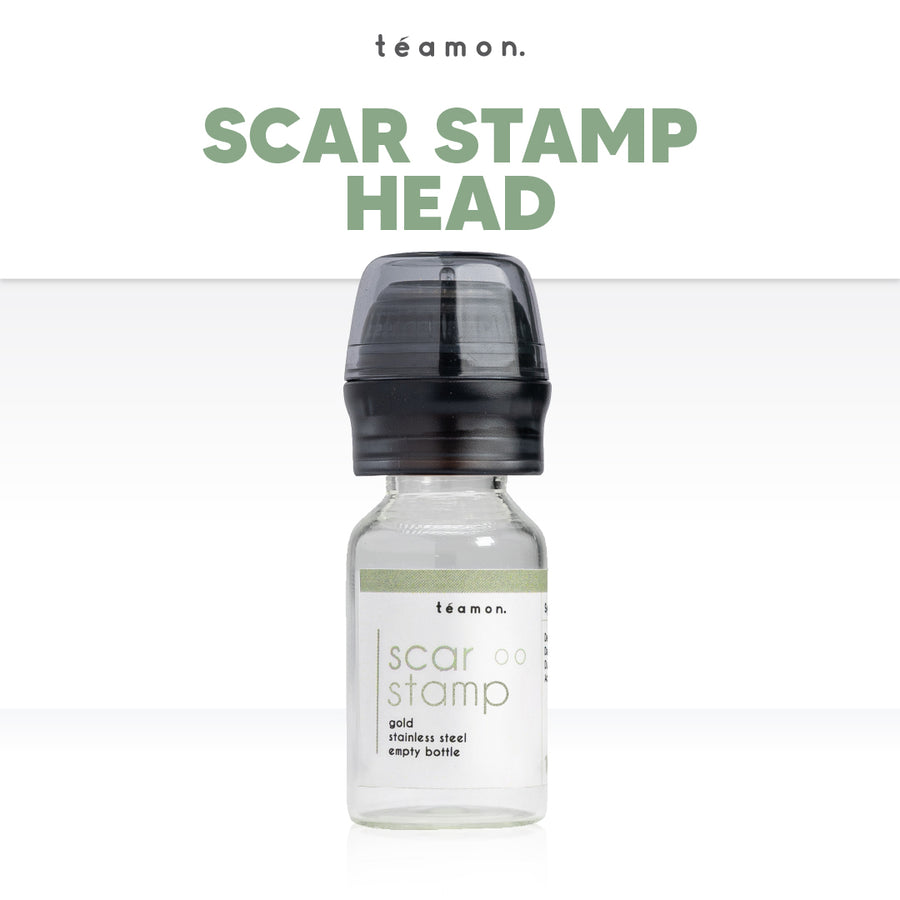TEAMON Scar Stamp&Scar Roller Head Stainless Steel