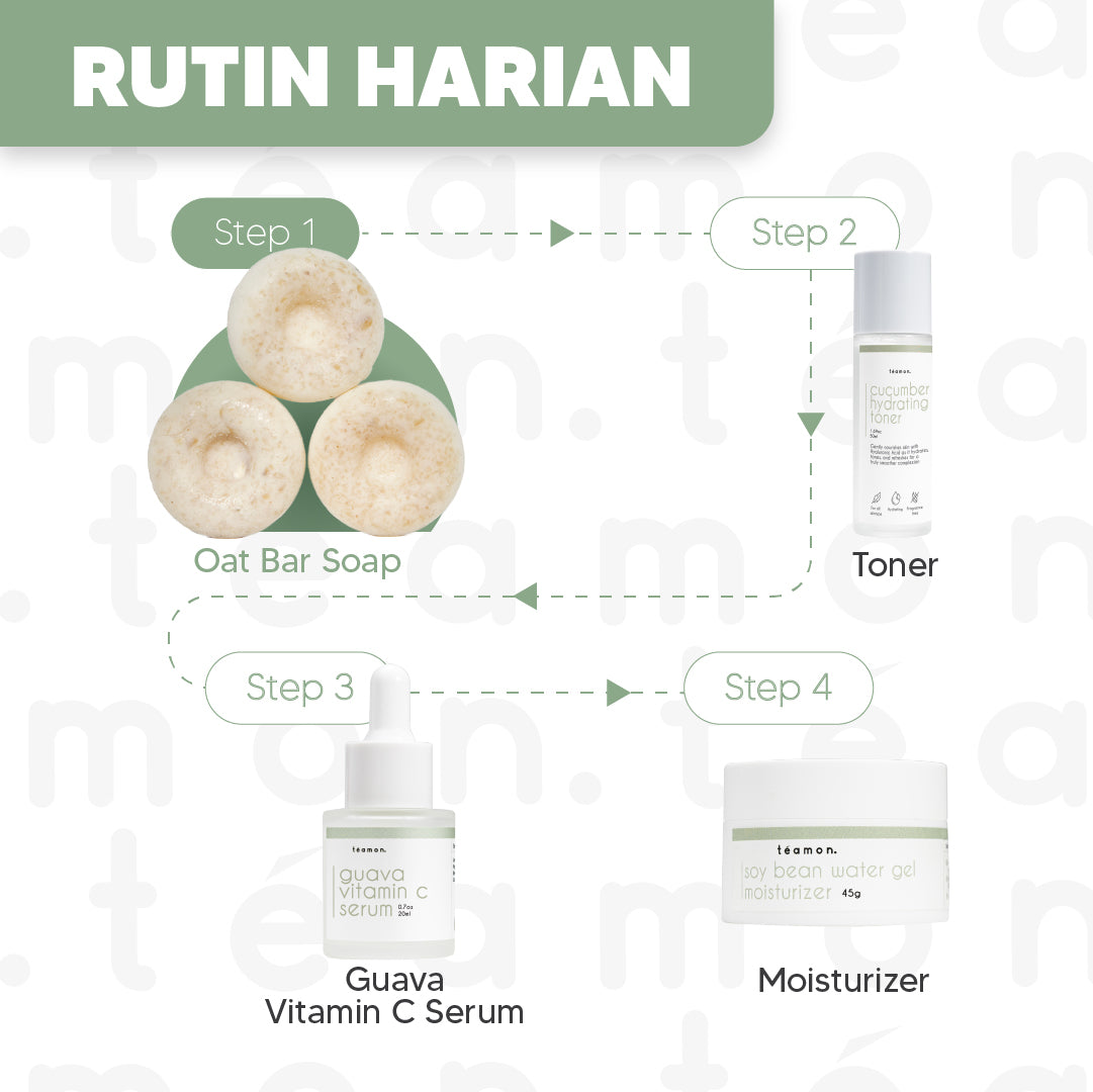 TEAMON Oat Bar Soap 15g